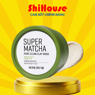 Mặt Nạ Đất Sét Some By Mi Super Matcha Pore Clean Clay Mask 100g
