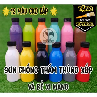 Sơn chống thấm tăng độ bền cho thùng xốp, bể cá cảnh, hồ cá cảnh xi măng nuôi cá