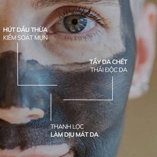 Mặt Nạ Đất Sét Compliment No Problem 80ml chứa AHA, Than Hoạt Tính dành cho mọi loại da