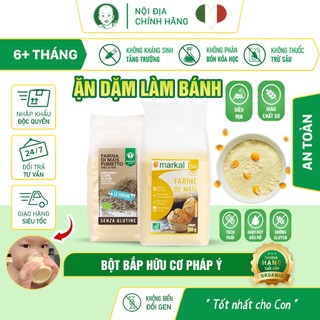 Bột bắp hữu cơ Markal 500g dùng lam bánh, sốt, váng sữa,... date 14/9/2025