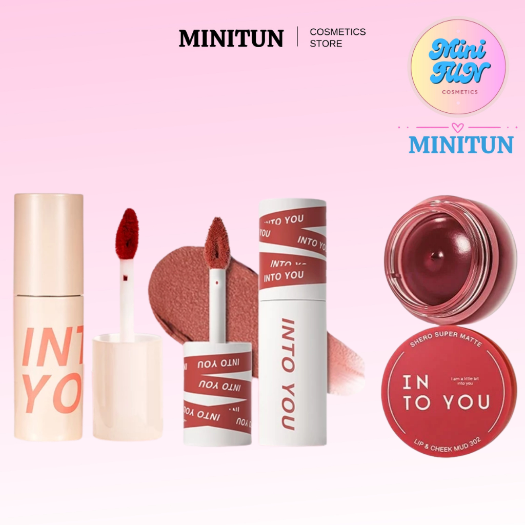 Son Into You Trang Điểm Kem Lì Mềm Mịn Mờ Thâm Môi MiniTun