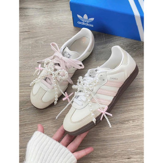 (Tặng dây hồng) Giày sneaker 𝐒𝐚𝐦𝐛𝐚 𝐎𝐆 𝐖𝐡𝐢𝐭𝐞 𝐏𝐢𝐧𝐤 💟💟💟