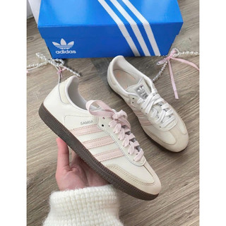 (Tặng dây hồng) Giày sneaker 𝐒𝐚𝐦𝐛𝐚 𝐎𝐆 𝐖𝐡𝐢𝐭𝐞 𝐏𝐢𝐧𝐤 💟💟💟