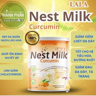 Sữa Nghệ Nest Milk Curcumin, Hết Đau Dạ Dày, Đại Tràng, Giúp đẹp da, trắng da, Chống Lão Hóa