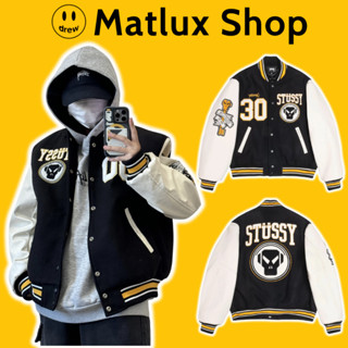 Áo varsity jacket STUSSY Goldie Metalheadz 30 cao cấp, Áo khoác bóng chày, Áo khoác bomber nam nữ