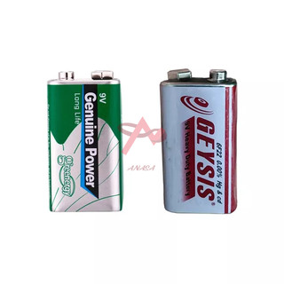 Pin 9V sạc lại pana- Pin vuông, pin mic , Pin 6F22 - pin 1604G