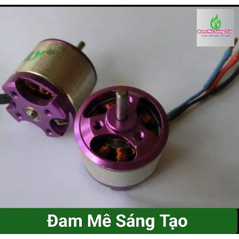 Động cơ  brushless không chổi than Trục 2.3 Dài 11mm XXD A 2010 - 3900kv