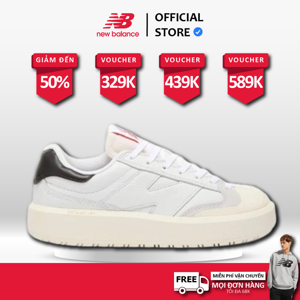 [ CHÍNH HÃNG ] Giày New Balance CT302 White Black " CT302OD" FREE SHIP 1A