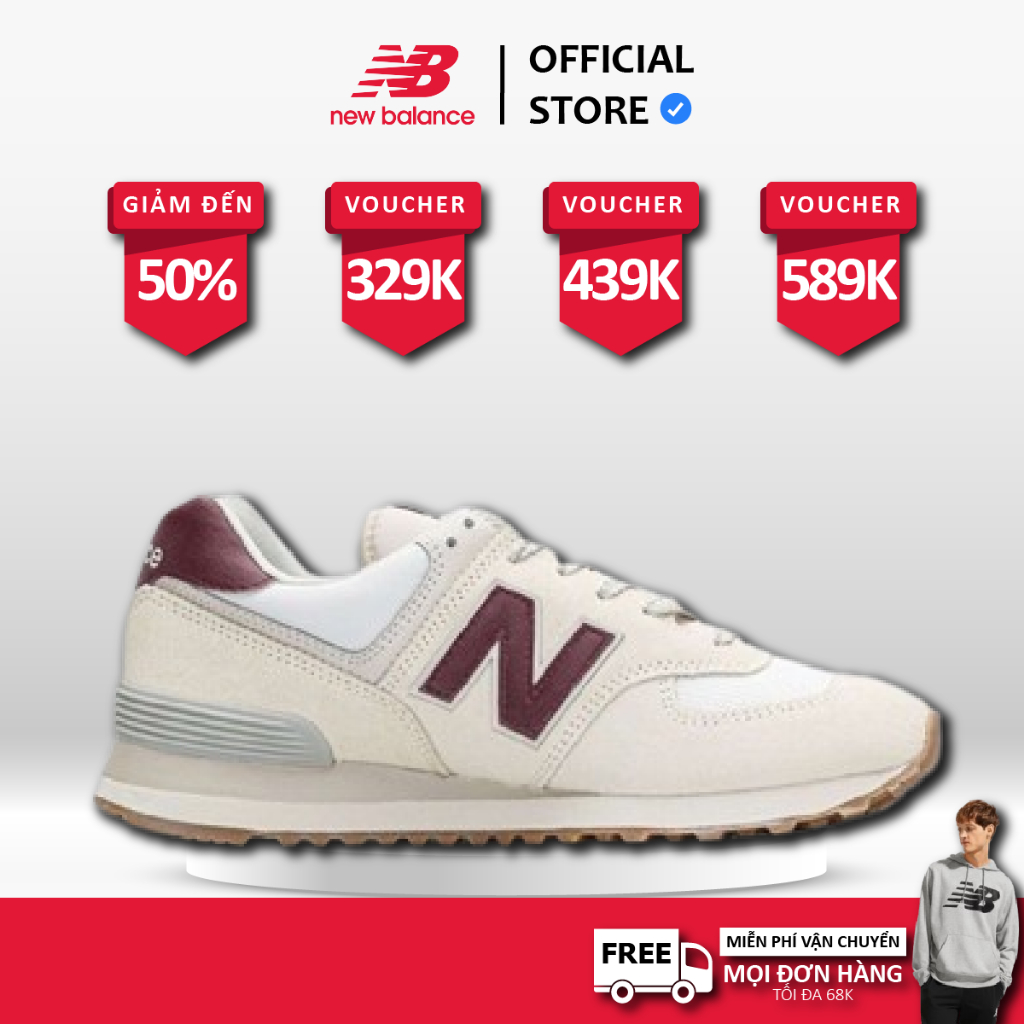 [ CHÍNH HÃNG ] Giày New Balance 574 Tennis 'WL574KL2' FREE SHIP 1A