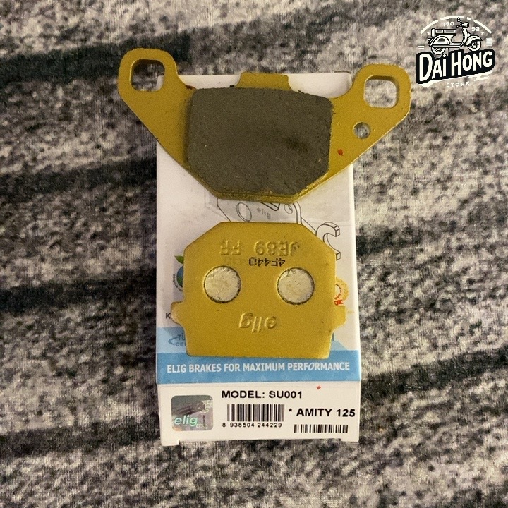 Bố thắng dĩa Amity 125, Vinfast Vento Sau, Datbike Quantum S2,S3 chính hãng Elig