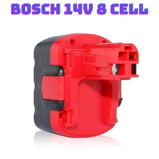 Vỏ pin bosch 14v niken nhật bãi đóng được 8 cell 18650 và mạch