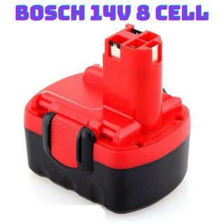 Vỏ pin bosch 14v niken nhật bãi đóng được 8 cell 18650 và mạch