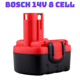 Vỏ pin bosch 14v niken nhật bãi đóng được 8 cell 18650 và mạch