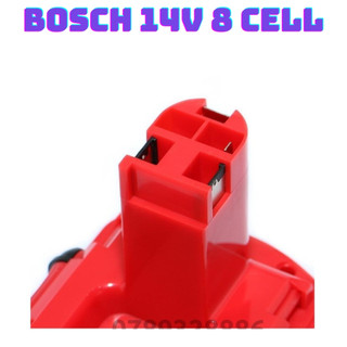 Vỏ pin bosch 14v niken nhật bãi đóng được 8 cell 18650 và mạch