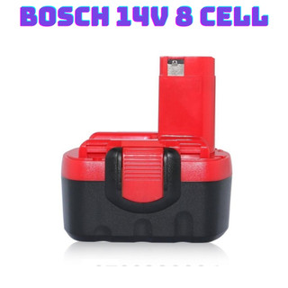 Vỏ pin bosch 14v niken nhật bãi đóng được 8 cell 18650 và mạch