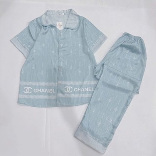 Bộ Pijama lụa xước cao cấp
