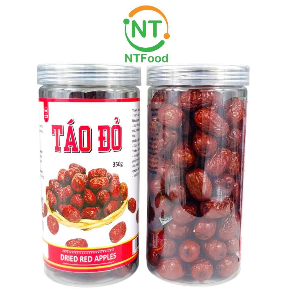 Táo Đỏ Khô NTFood Hũ 350Gr - Nhất Tín Food