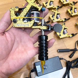 Máy xăm trung cấp vòng pin 10 vòng thời gian làm việc 2-3 tiếng