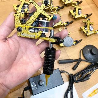 Máy xăm trung cấp vòng pin 10 vòng thời gian làm việc 2-3 tiếng