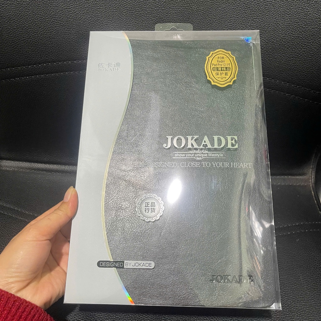 Bao da 2 mặt Cho Poco Pad 12.1 / Red mi Pad Pro 2024  ( 12.1 inch ) hiệu JOKADE Kính Cường Lực Chống