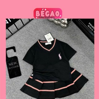 Sét váy bé gái ngựa siêu xinh size 10-30kg B0036