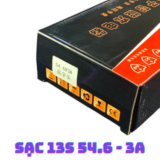 Sạc pin xe điện 13s 48v 54.6v 3a có quạt tản nhiệt đầy tự ngắt