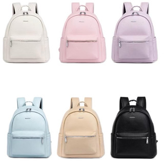 ( Đủ Màu) Balo Da Trơn size 37cm  vừa đi học vừa đi chơi chất liệu Da PU hàng Quảng Châu