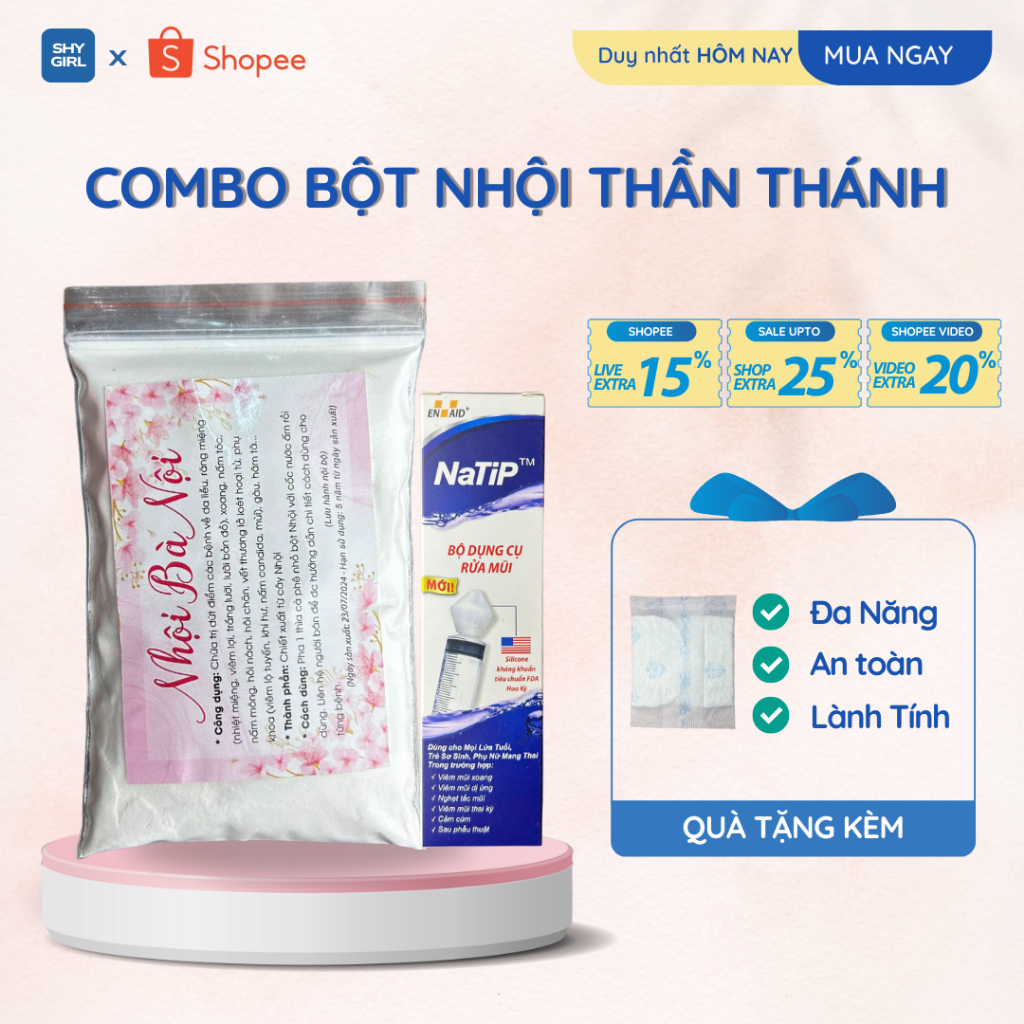 Bột Nhội Thần Thánh gói 100g