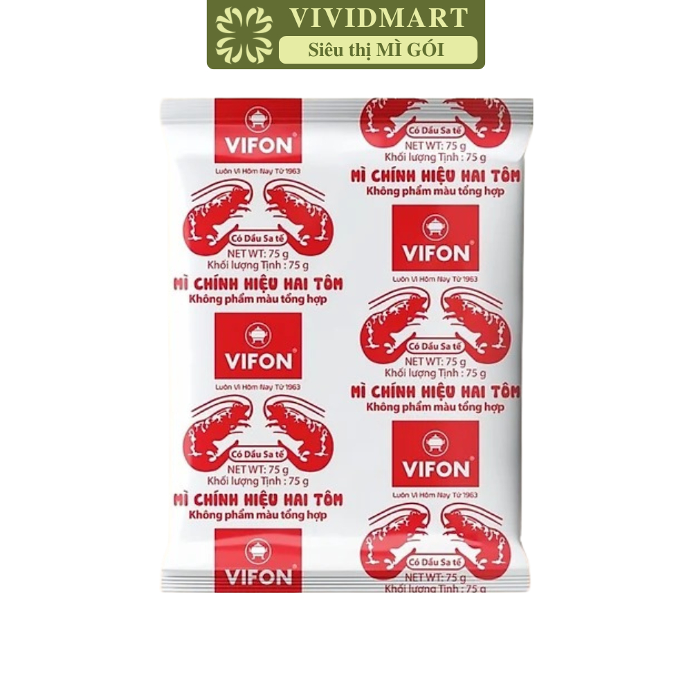 [GÓI LẺ] - VIFON - Mì Vifon chính hiệu hai con tôm, mì hai tôm Vifon, mì Vifon hai con tôm, mì 2 tôm