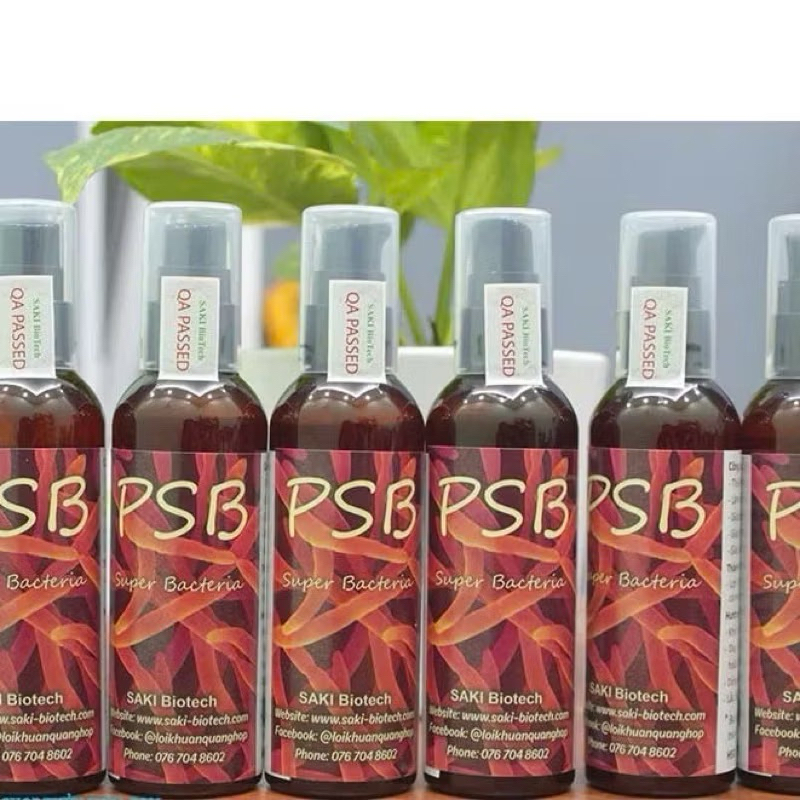 [Chai Vi Sinh] Vi Khuẩn Quang Hợp PSB 100 ML [PSB ĐỎ]