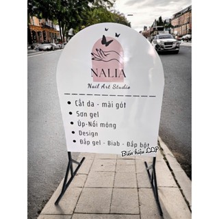 Biển hiệu quảng cáo, biển vẫy để đường, biển khung vòm có đèn và k đèn