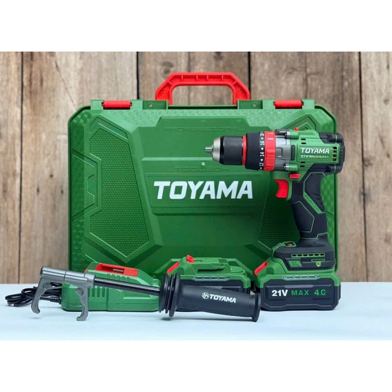 Máy khoan pin 3 chức năng 120Nm Toyama Z9-KB ( Antikick Back )