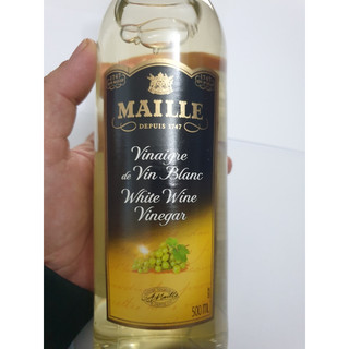 Dấm vang trắng Maille chai 500ml nhập khẩu Pháp