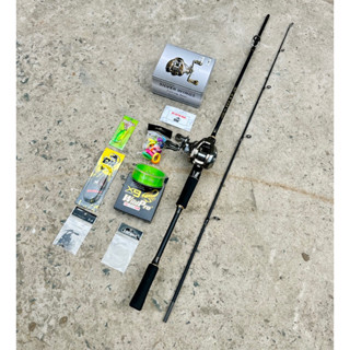 COMBO MÁY NGANG SILLER MASTER + CẦN DAIWA NỘI ĐỊA DN ( TRUNG) KHÔNG CÓ CHỮ DAIWAI Ở GÓC( TẶNG KHOÁ LINK