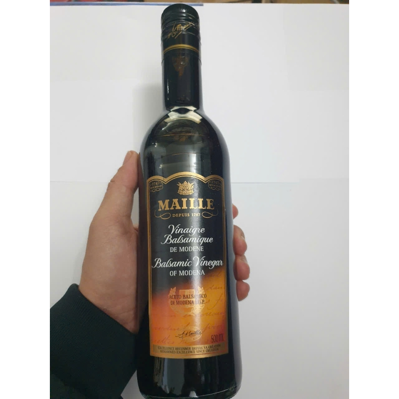 Dấm thơm Balsamic hiệu Maille 500ml nhập khẩu Pháp