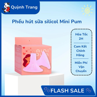 Phễu hút sữa silicon Mini Pum