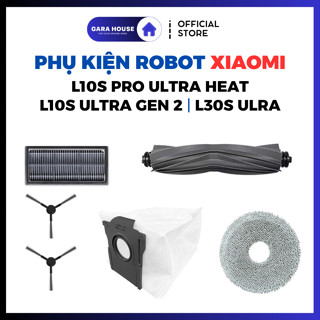 Phụ kiện Robot hút bụi Xiaomi L10s Pro Ultra Heat, L10s Ultra Gen 2, L30s Ultra, X30 _ Thay thế