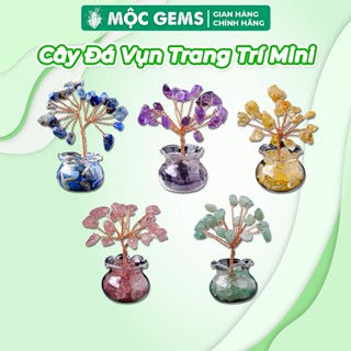 Cây Đá Vụn Thạch Anh Mini 5cm Mộc Gems Giúp Tăng Năng Lượng Tốt, Cải Thiện Phong Thủy