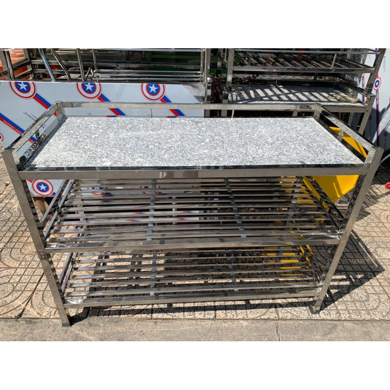 Bàn bếp, kệ bếp ga mặt đá đủ kích thước