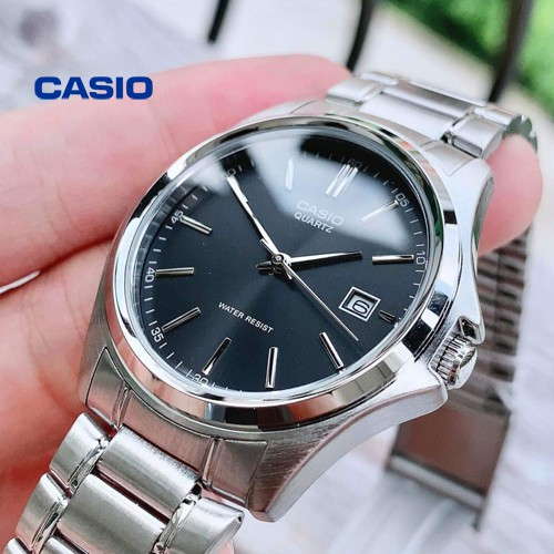 Đồng Hồ Nam Casio MTP-1183A-1ADF Sang Trọng Lịch Lãm Kính Khoáng Đen 38.5mm Chống Nước Dây Kim Loại Chính Hãng | BigBuy360 - bigbuy360.vn