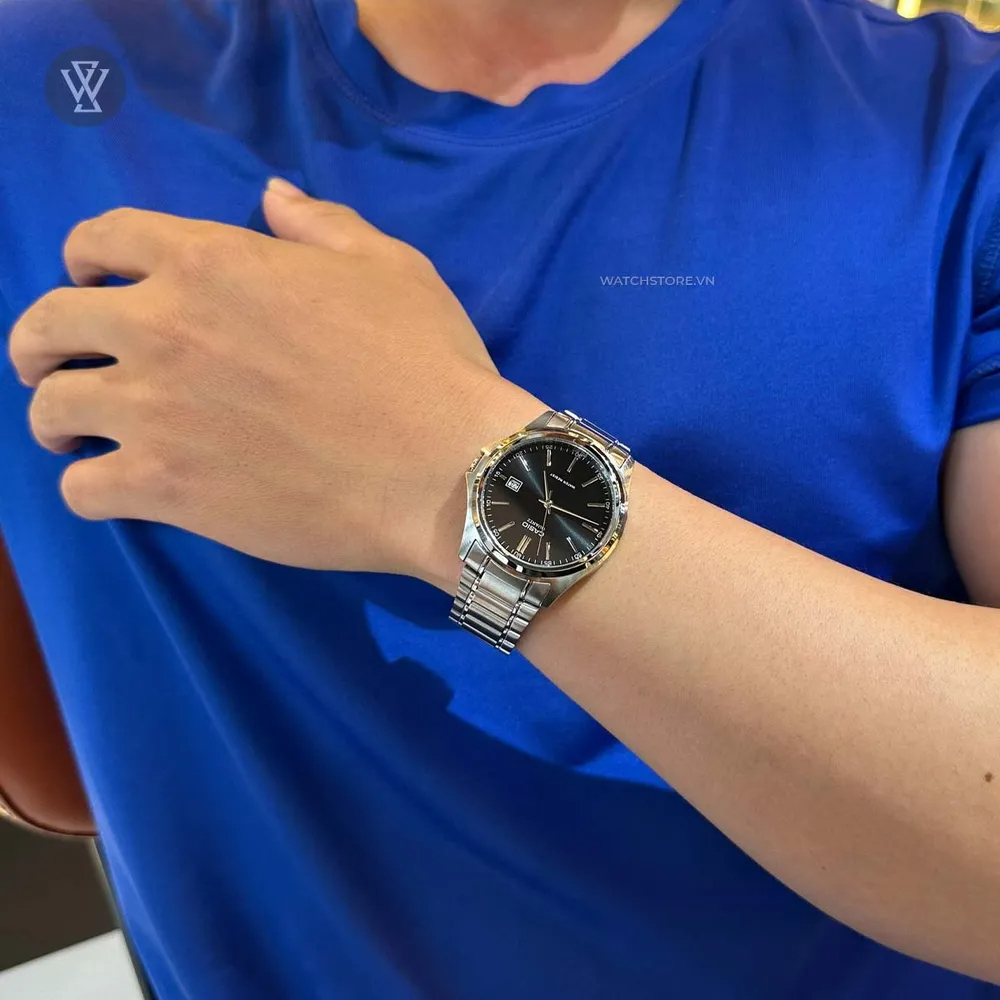 Đồng Hồ Nam Casio MTP-1183A-1ADF Sang Trọng Lịch Lãm Kính Khoáng Đen 38.5mm Chống Nước Dây Kim Loại Chính Hãng | BigBuy360 - bigbuy360.vn