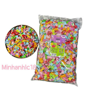 [MIX VỊ] 1Kg Kẹo Ngậm Trái Cây Không Đường Vitamin C Thơm Miệng Mát Lạnh