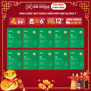 Combo 10 Miếng Mặt Nạ Caryophy Portulaca Mask Sheet Giảm Mụn Mờ Thâm Dưỡng Ẩm 22G