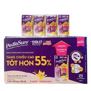 [Combo 3 lốc] Sữa pha sẵn Pediasure Abbott 110ml