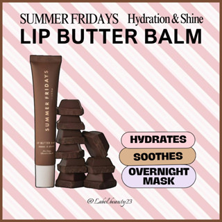  SẴN ✨ Son dưỡng Summer Fridays Lip Butter Balm Hot Cocoa - Label.beauty ✨ 