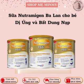 [Bay Air] Sữa Nutramigen Ba Lan cho bé Dị Ứng và Bất Dung Nạp đủ số 1,2,3-Hộp 400gr