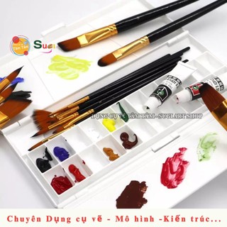 [ Sugi art shop ] Vĩ pha màu Maries / Khây pha màu Maries 24 ô H034