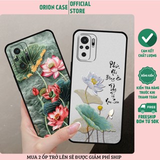  Ốp lưng Redmi Note 10   Note 10s   Note 10 Pro TPU mềm dẻo hình phong thủy thư pháp tâm an tài lộc 
