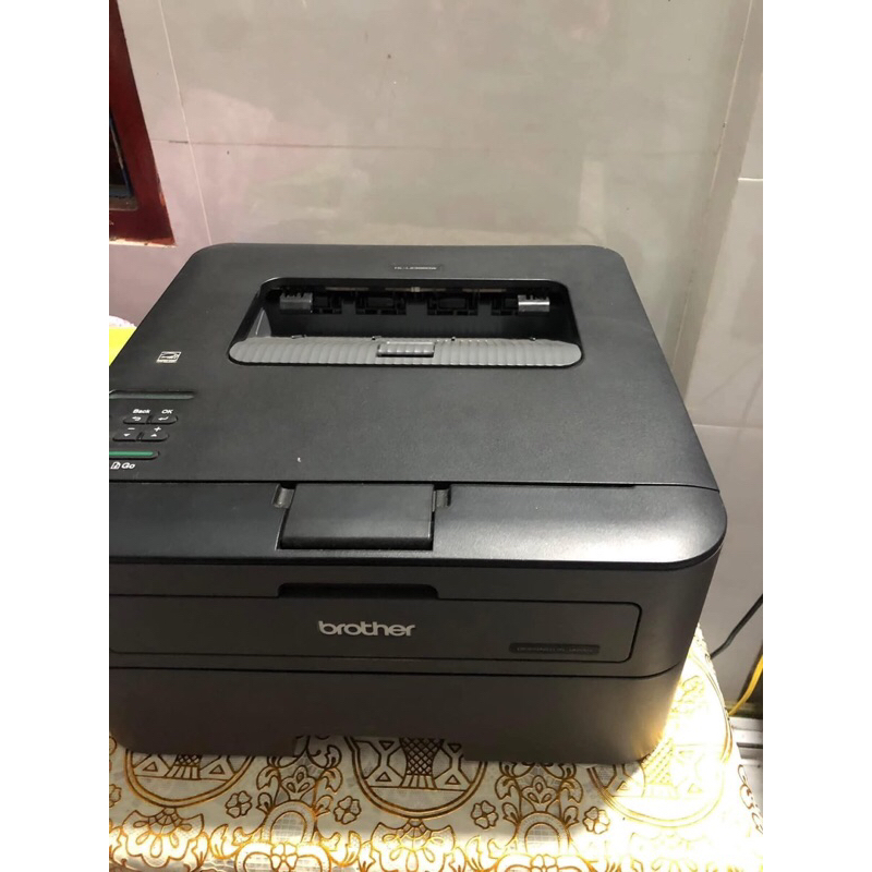 máy in brother 2366dw in wifi 2mặt tự động qua đt/laptop/mac ( đủ mực nguồn cáp)