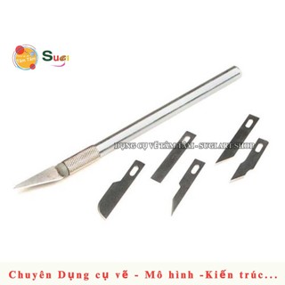 Bộ dao tỉa/ dao trổ Hobby Knife [ Sugi art shop]